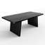 Ensemble de table de salle à manger rectangulaire 79 "avec 8 chaises rembourrées 9 pièces-132440564-132440565-132440567