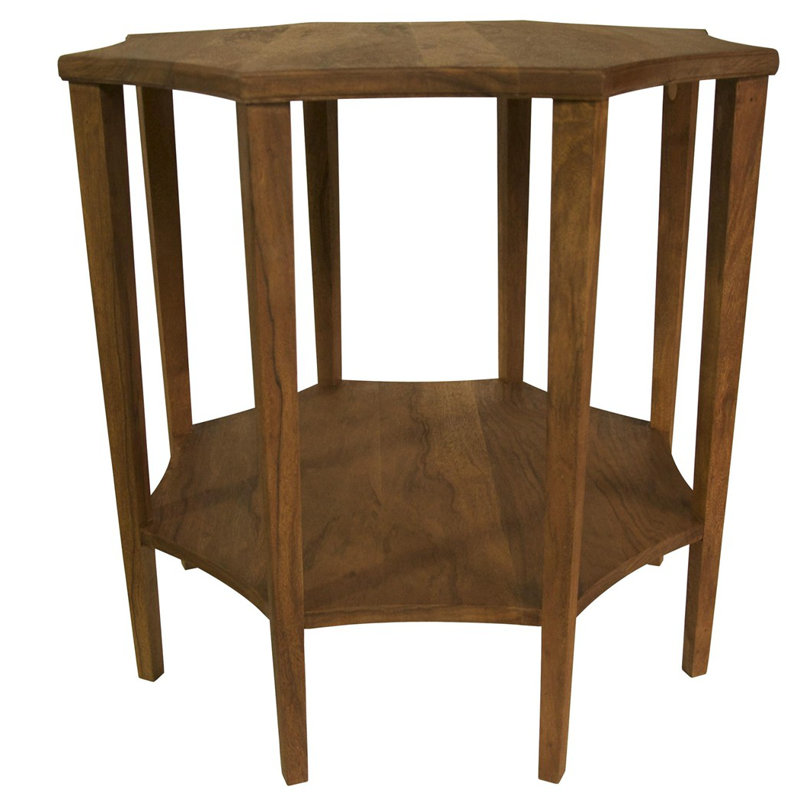 Table de bout Ariana, Noyer foncé