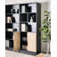 Almaguer 197cm H x 80cm W Particle Board Bookcase-1851696196