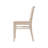 Fashank Commercial Solid Wood Dining Chair With Curved Backrest-2050111195