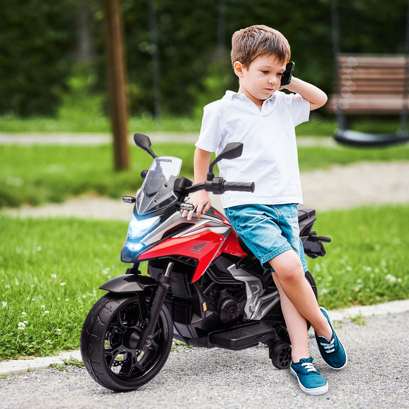 HOMCOM Battery Powered Ride On, Red