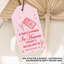 Étiquettes personnalisées «A Match Made In Heaven» pour sac de gueule de bois Bachelorette-116190715