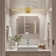 28.3'' Timer LED Flush Mounted Sconces, 6000K Wallchiere Battery Operated