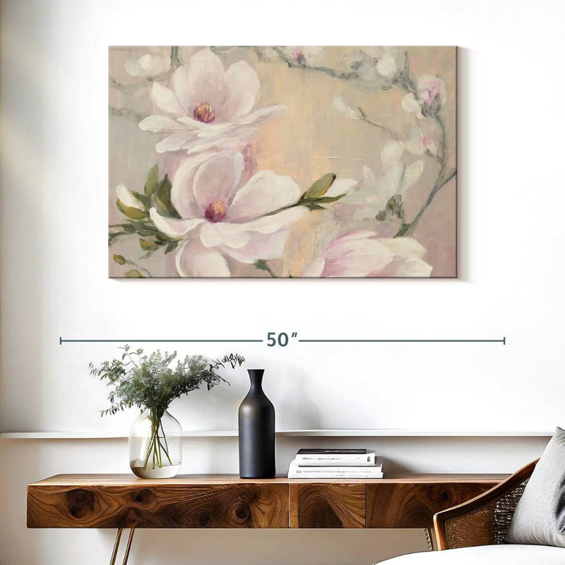 Magnolias Harnek, H 26 po x l 39 po