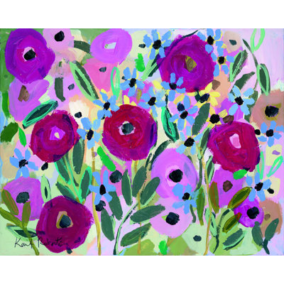Welcome to the Garden - Reproduction sur toile tendue
