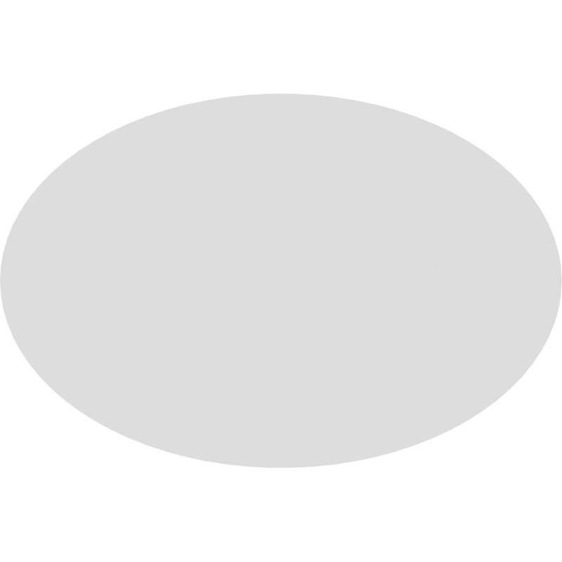 Bœuf dalton avec rosette bord biseauté Standard, H 4,75 po x l 7 po x P 0,5 po