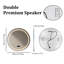 Courtny Round Blutooth LED Mirror