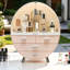 Modern Round Dustproof Cosmetic Storage Organizer