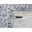 Tapis bleu nouvel et gris 2 pi 8 po x 10 pi Towrey