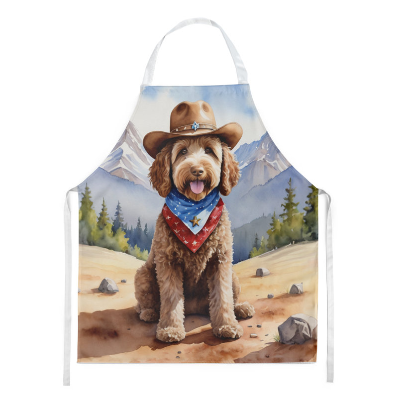 No Pattern Bib Apron