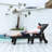 Lounge Chair Outdoor with Wood Texture, Oversized Chaise Lounge Chair with 5 Positions, HDPE, Patio Lounge Chair with Wheels & Cup Holder for Pool, Deck, Poolside,-753291979
