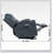 Up To 350 LBS Chenille Power Lift Recliner With 8-Point Vibration Massage, Lumbar Heating, USB And Type-C Ports, Stainless Steel Cup Holders-849289301