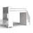  Gannon Twin 4-Drawer Solid Wood Loft Bed with Built-in-Desk-1043084897