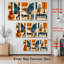"Abstract Musical Instruments", reproduction d'art sur toile tendue sur toile (ensemble de 3)-1738215703