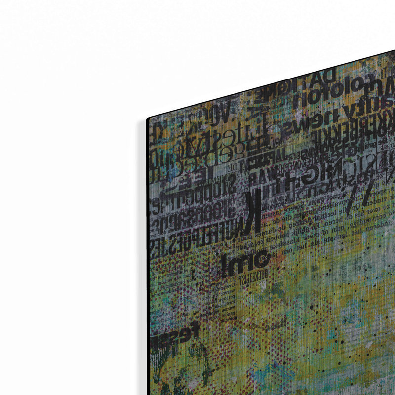 «JUST BECAUSE» par DB Waterman, H 12 po x l 16 po