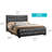 Max Vegan Leather Standard Bed-13484133-13484134