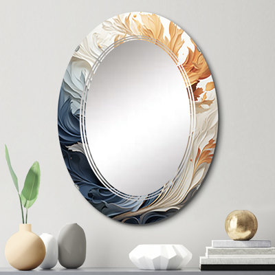 Renaday - Miroir mural moderne ovale