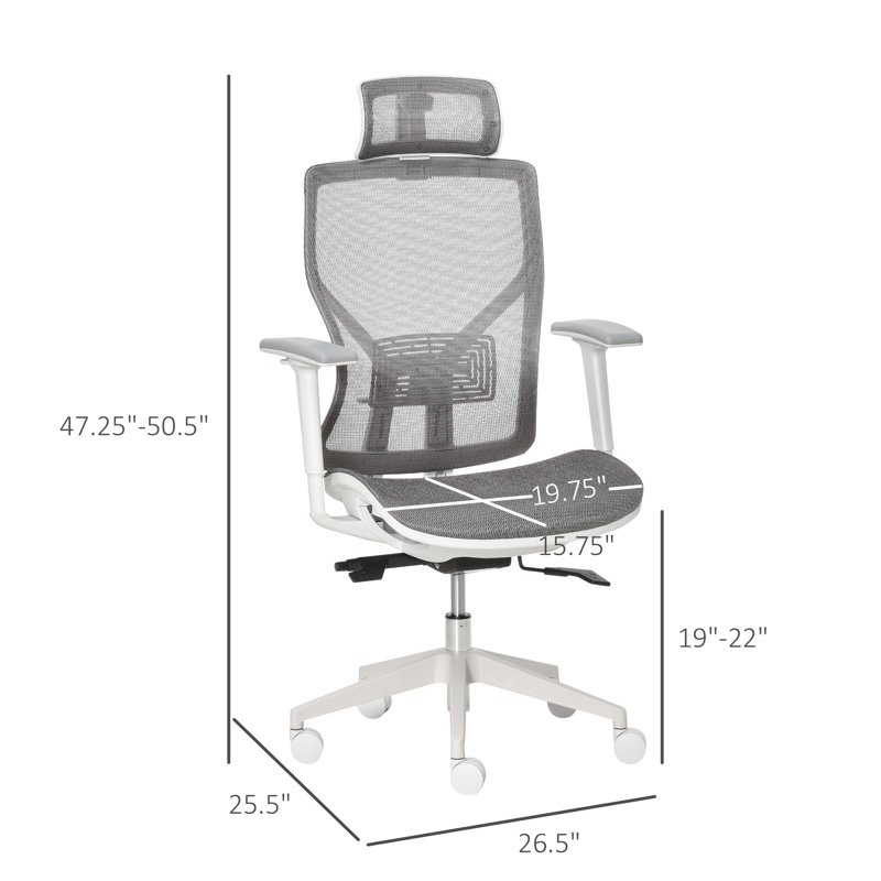 Chaise de travail en filet Attilio