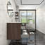 Ensemble de meuble-lavabo mural simple 30 po-70056043