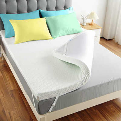 Neylandville 4'' Memory Foam Mattress Topper