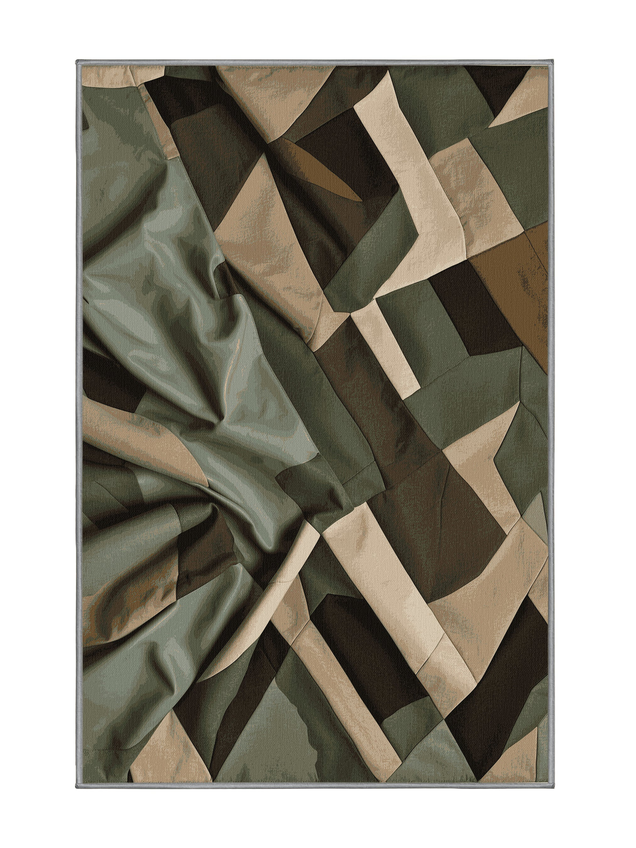 Ivy Bronx Cartographic Shadow Rug | Wayfair