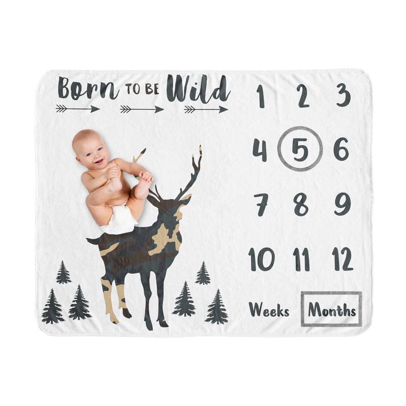 Couverture pour bébé Woodland