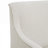 Grey Polyester Armchair with Rectangle Base Style