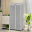 Chenoa 74cm Rolling Portable Wardrobe-885217696