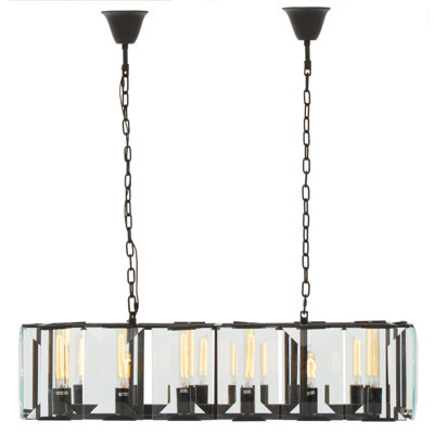 Charlise 12-Light Rectangle Chandelier