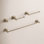 Circular 4-Piece Bathroom Hardware Set