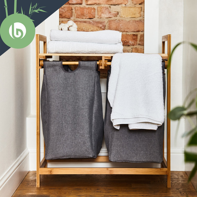 Bamboo Laundry Sorter