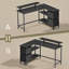 Metal Base Computer Desk