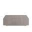 Table basse Frezco - carré - gris - gris