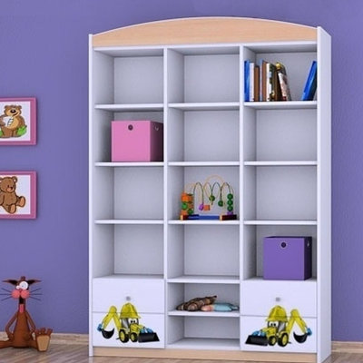 Forrest 183 cm H X 132 cm W Kids Cube Bookcase