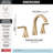Two Handle Widespread Bathroom Faucet-125414183