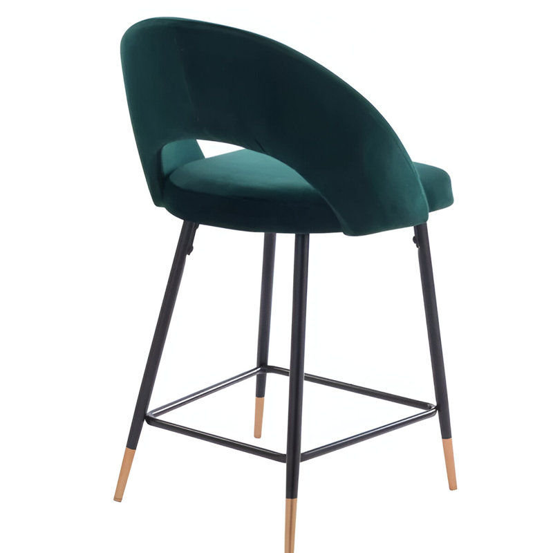 Tabouret de comptoir Akira, Vert