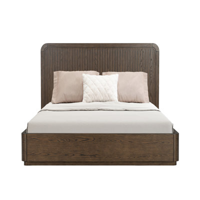 Greer Storage Oak Bed
