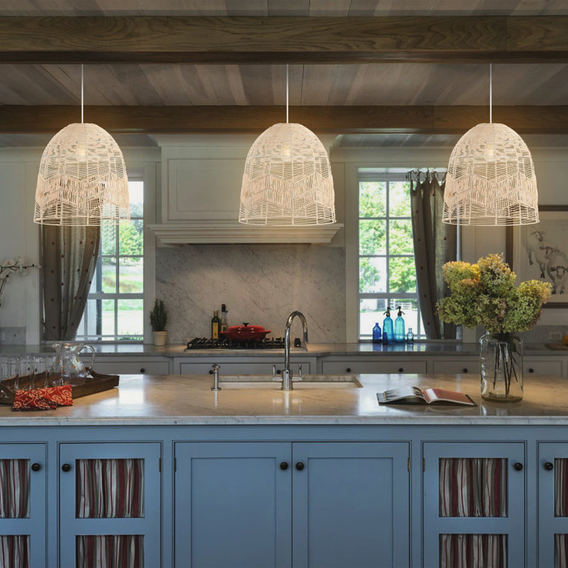 Houchins 1 - Light Light Brown Pendant