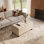 Banc/repose-pieds avec rangement rectangulaire de style transitionnel de 84 cm de large revêtu de cuir végan capitonné