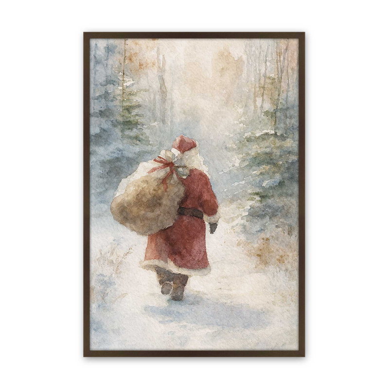 «Winter’s Journey», reproduction d'art, Brun Belvinder, 18 po x 24 po