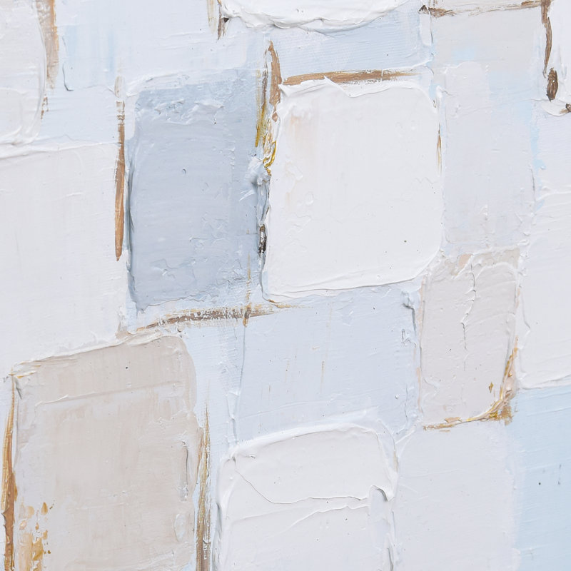 Peinture sur toile texturée Frozen Tundra