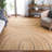 Natural Fiber Flat Weave Jute Pile Rug-660073549