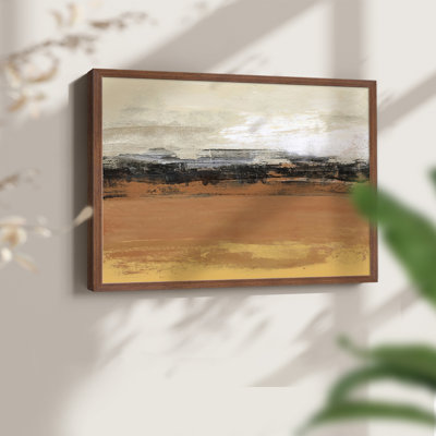 Bridges Ochre I -Framed Print - Restickable
