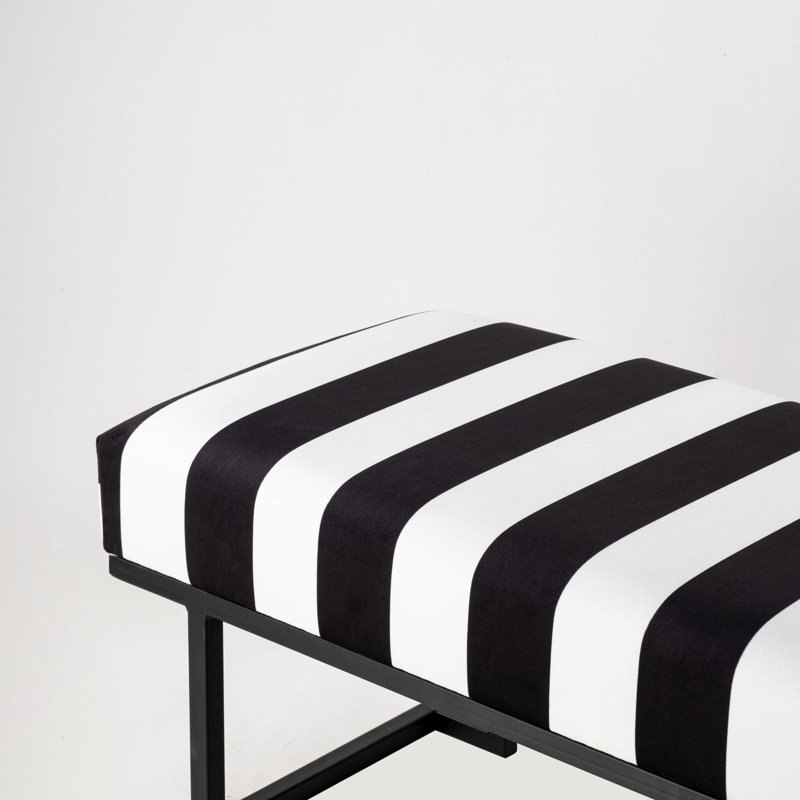 Elizzabeth Velvet Upholstered Bench, H40 x W100 x D30cm