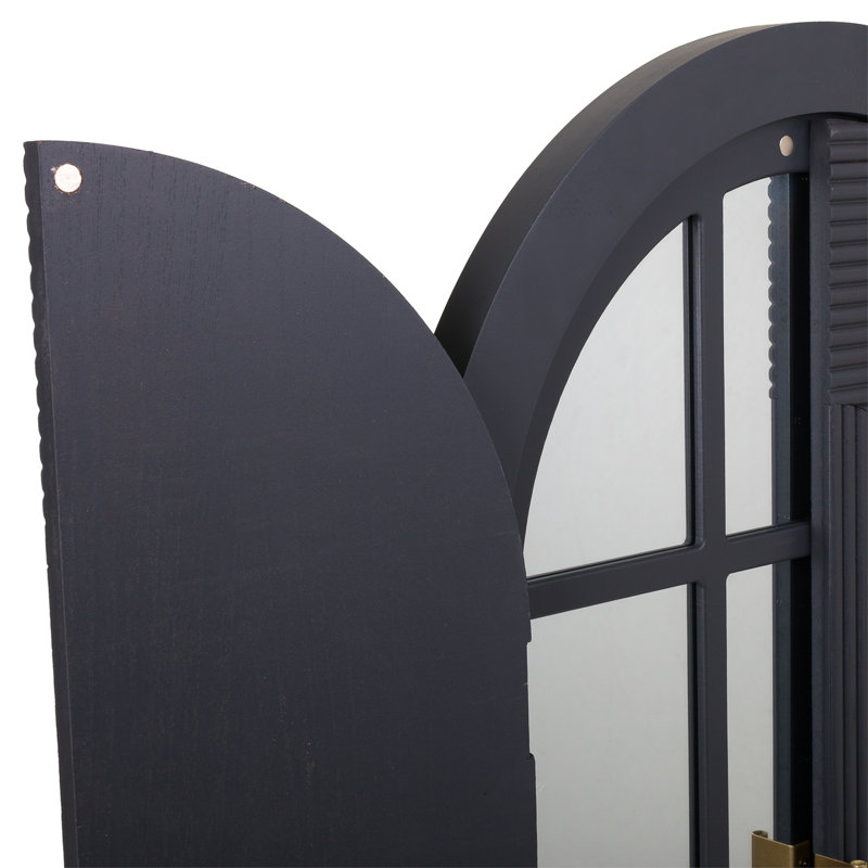 Fitzrovia Wood Flat Wall Mirror