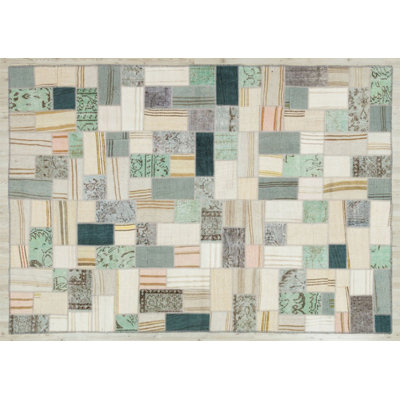 Tapis bleu sarcelle Modern