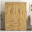 Armoire penderie 4 portes avec 3 tiroirs-943488471