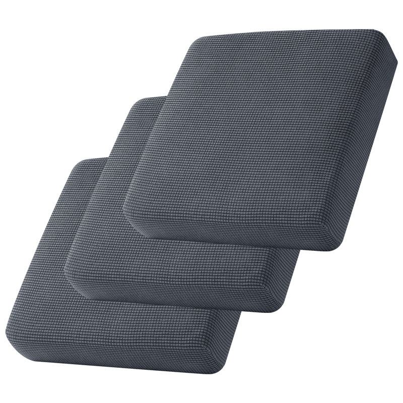Housse pour canapé à coussins carrés Allington, Mélange de polyester orange