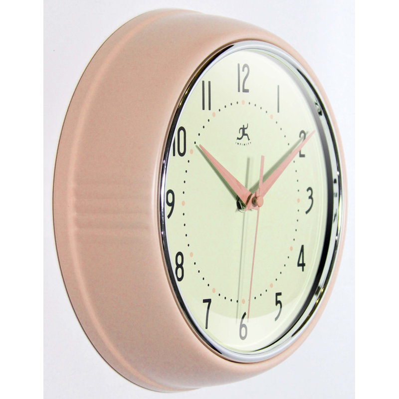 Horloge murale Desdra, Petit, Rose cendrée