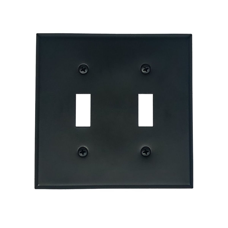 2-Gang Toggle Light Switch Wall Plate